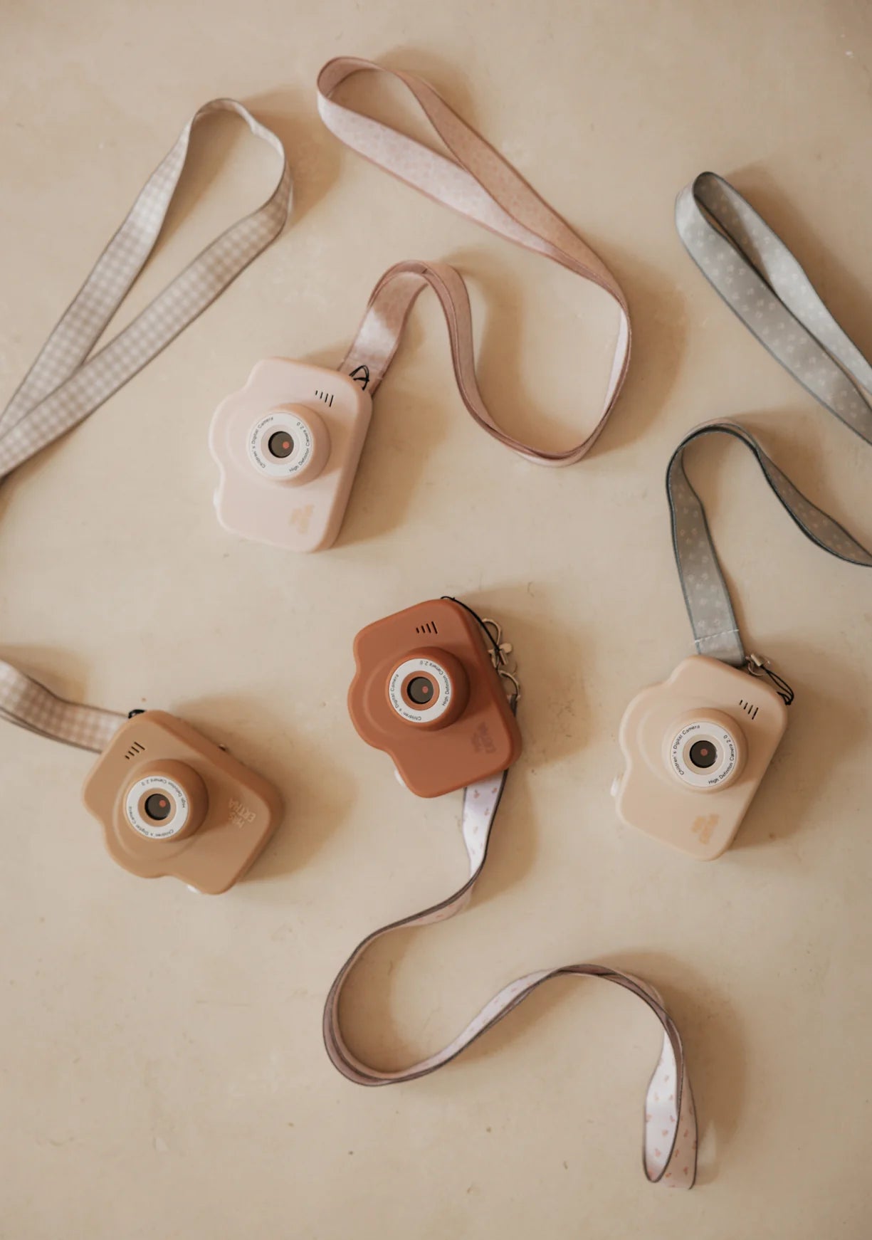 Appareil photo - Bouquet floral - Rose - Lina et Compagnie