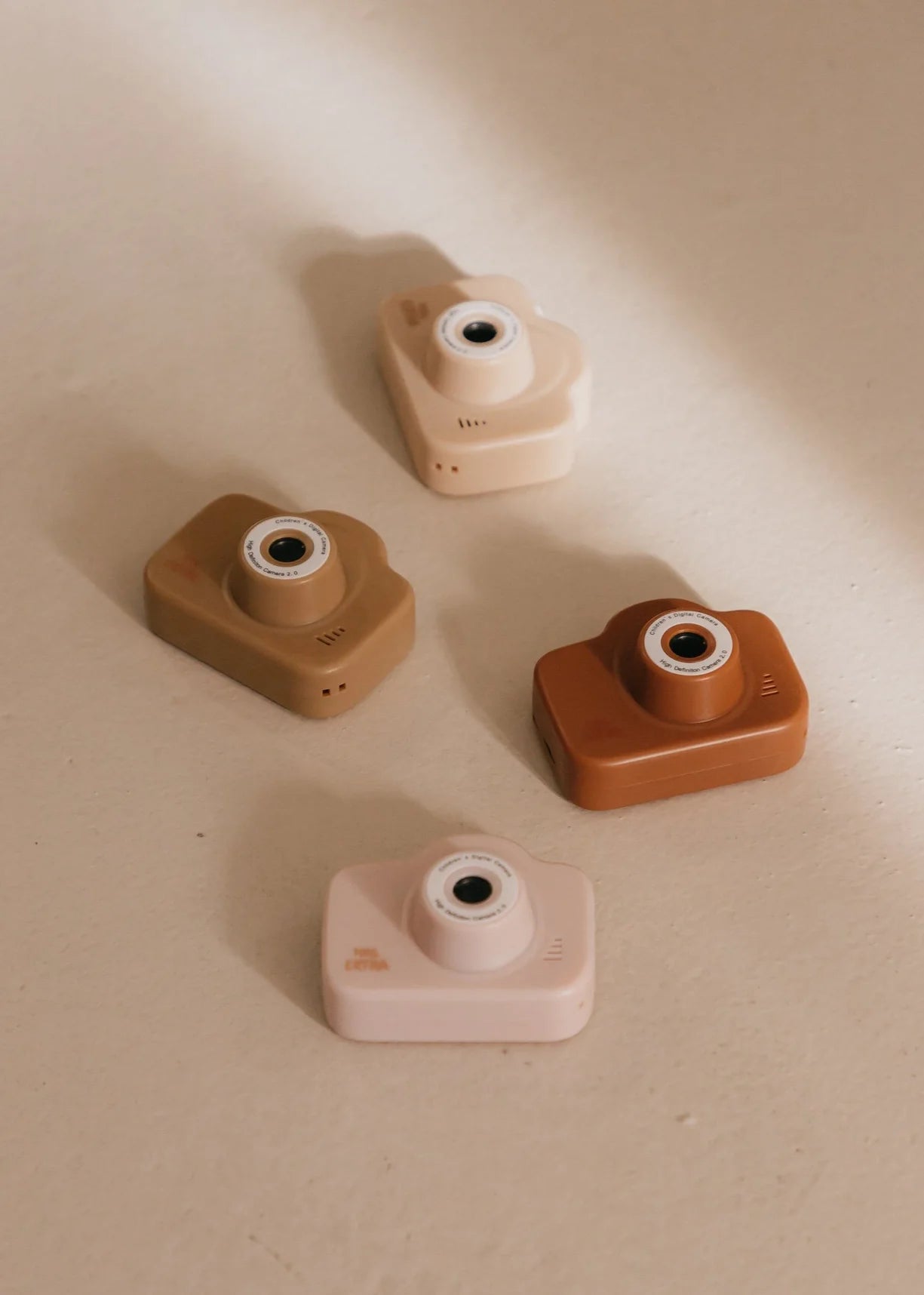 Appareil photo - Bouton de fleur - Rose - Lina et Compagnie