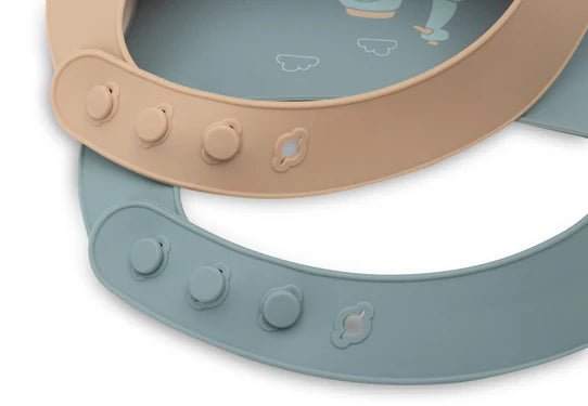 Bavoirs en silicone - On the go - Lina et Compagnie