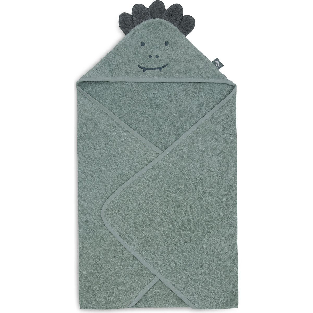 cape de bain bébé motif crocodile 75x75 cm Jollein