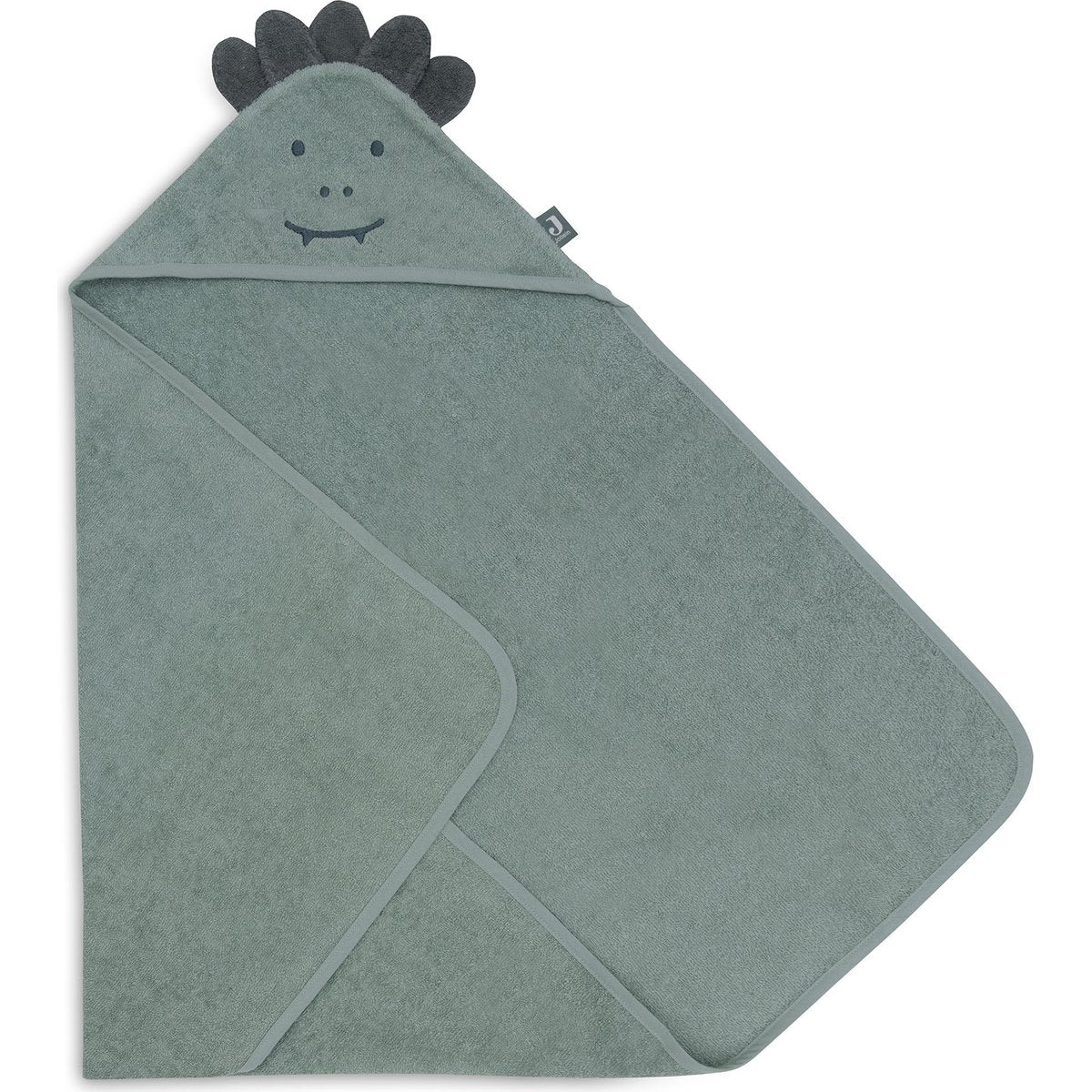cape de bain crocodile verte bébé 100% coton absorbant