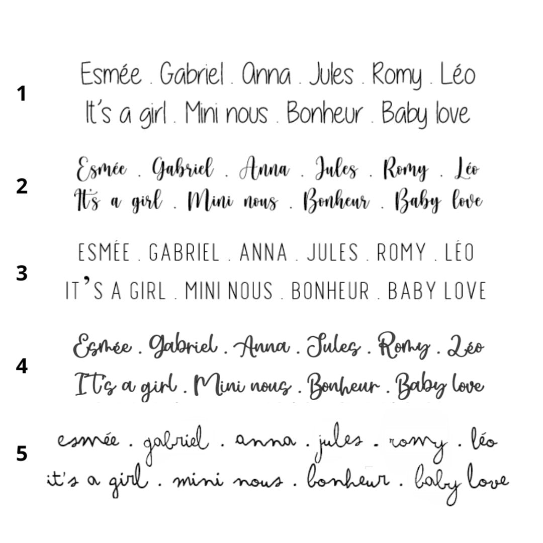 Couronne d'Anniversaire Party Collection - Jeans Blue - Lina et Compagnie