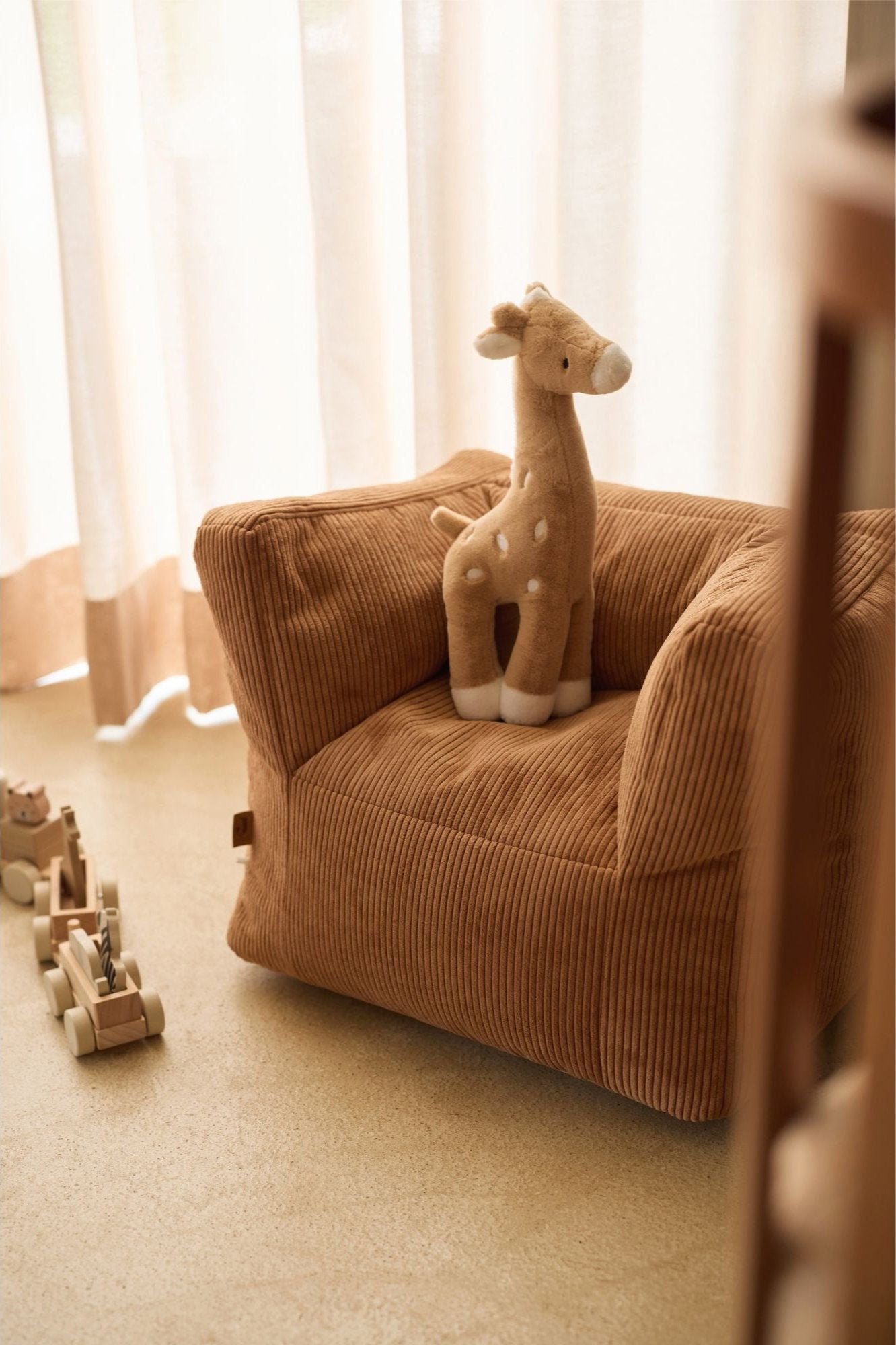 Fauteuil - Corduroy caramel - Lina et Compagnie