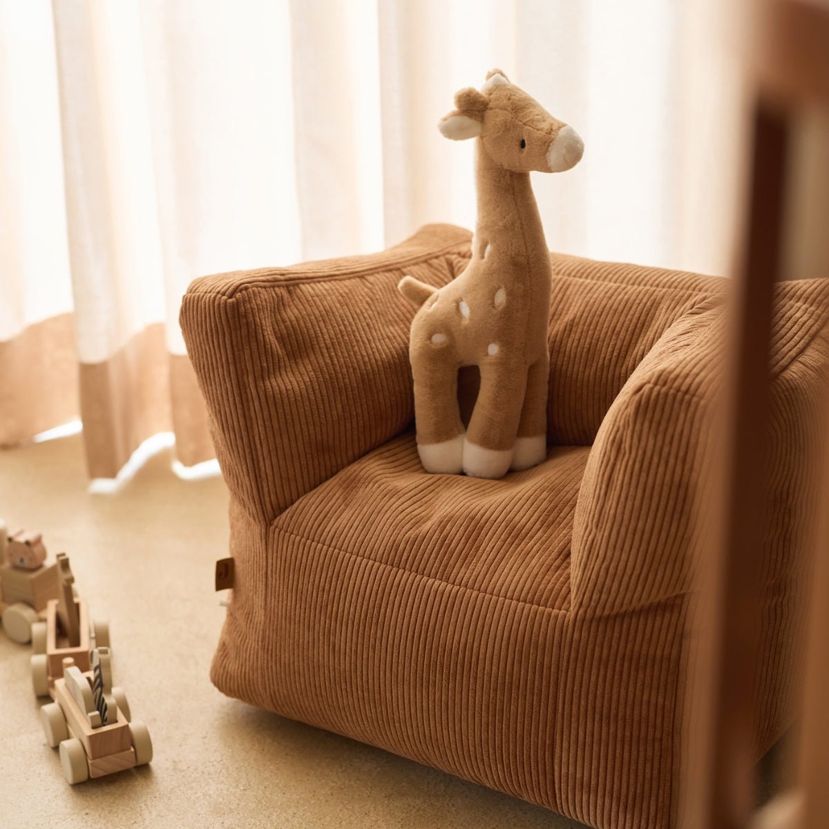 Fauteuil - Corduroy caramel - Lina et Compagnie