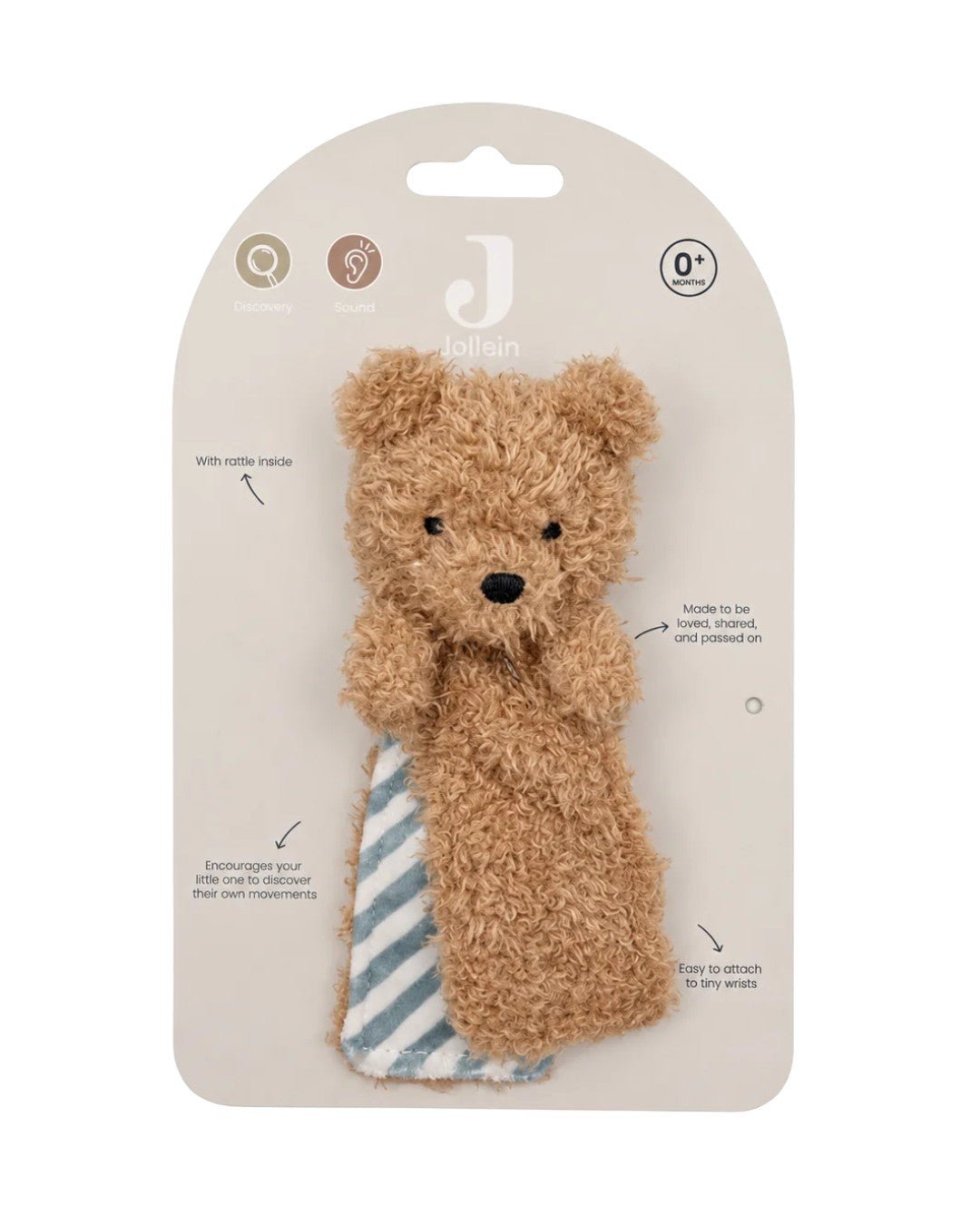 Hochet Mains et Pieds - Bear Brave - Lina et Compagnie