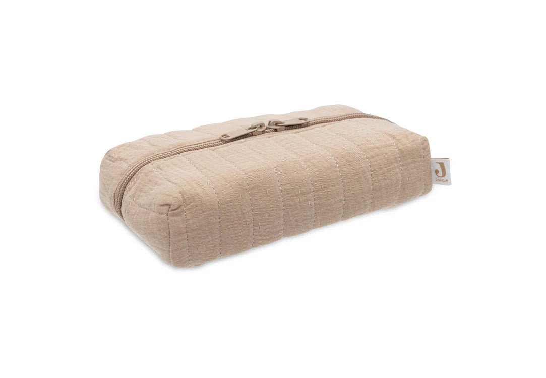 Housse pour lingettes - Biscuit - Lina et Compagnie