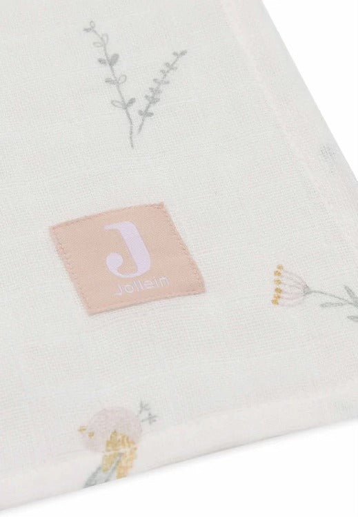 LOT DE 2 MAXI LANGES EN GAZE DE COTON - LOVELY BIRDS - Lina et Compagnie