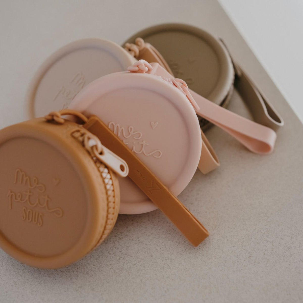 PORTE - MONNAIE EN SILICONE - KAKI - Lina et Compagnie