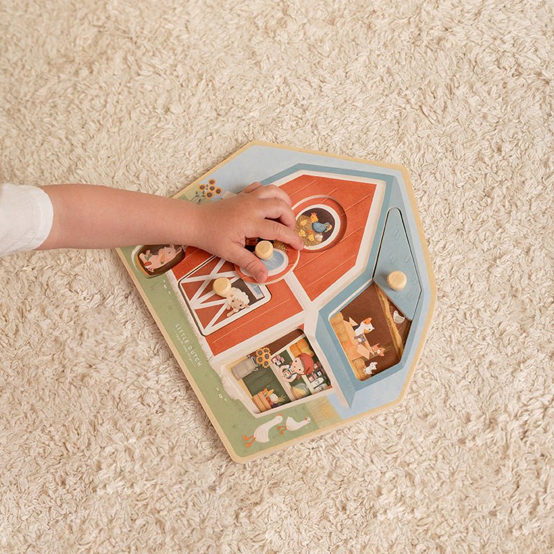 Puzzle en Bois - Little Farm - Lina et Compagnie