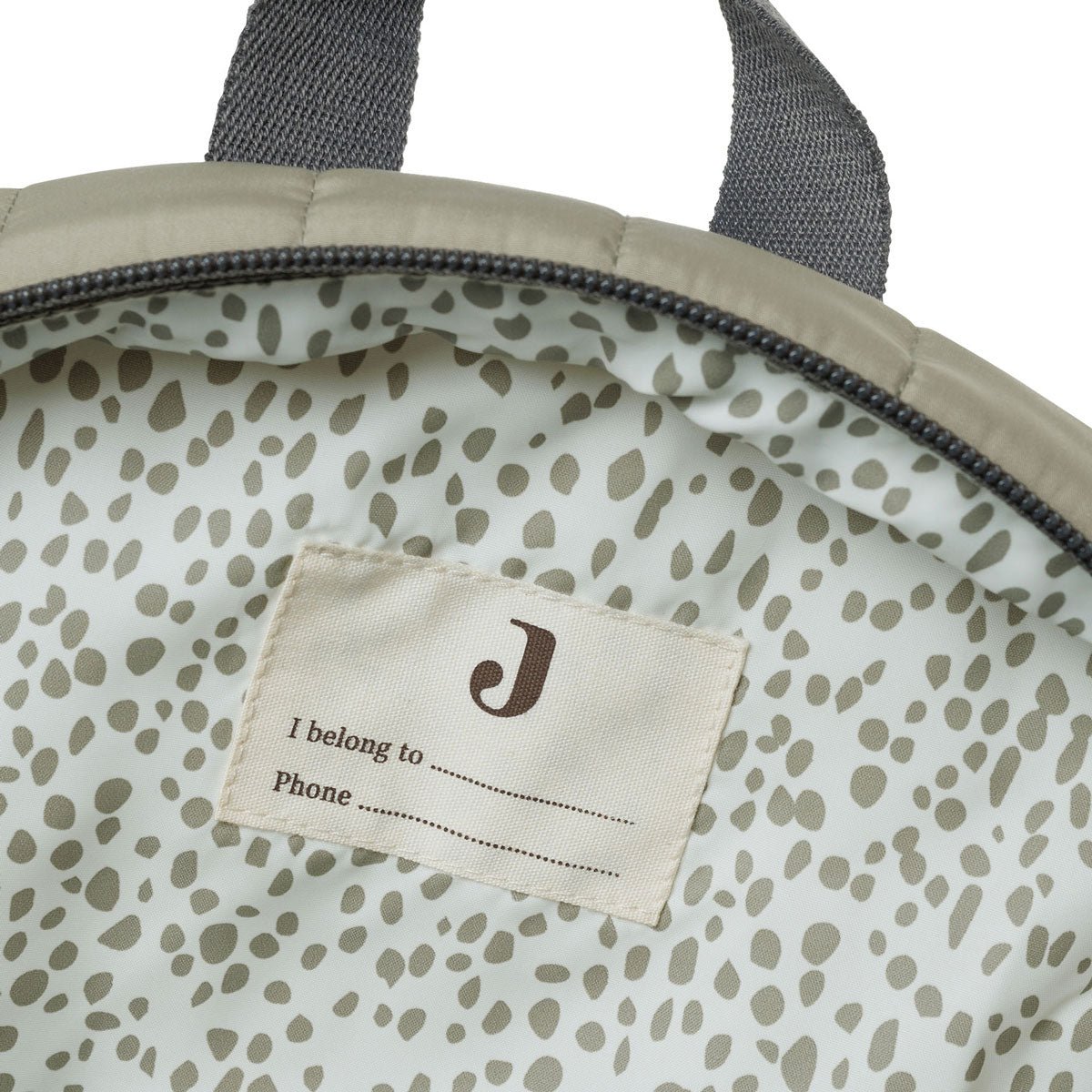 Sac à Dos Matelassé Enfant - Olive green - Lina et Compagnie