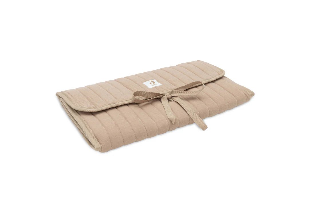 Tapis à langer nomade - Biscuit - Lina et Compagnie