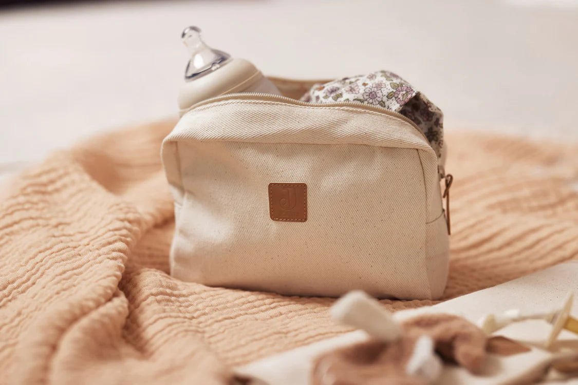 Tapis à langer & Trousse de soin - Twill natural - Lina et Compagnie