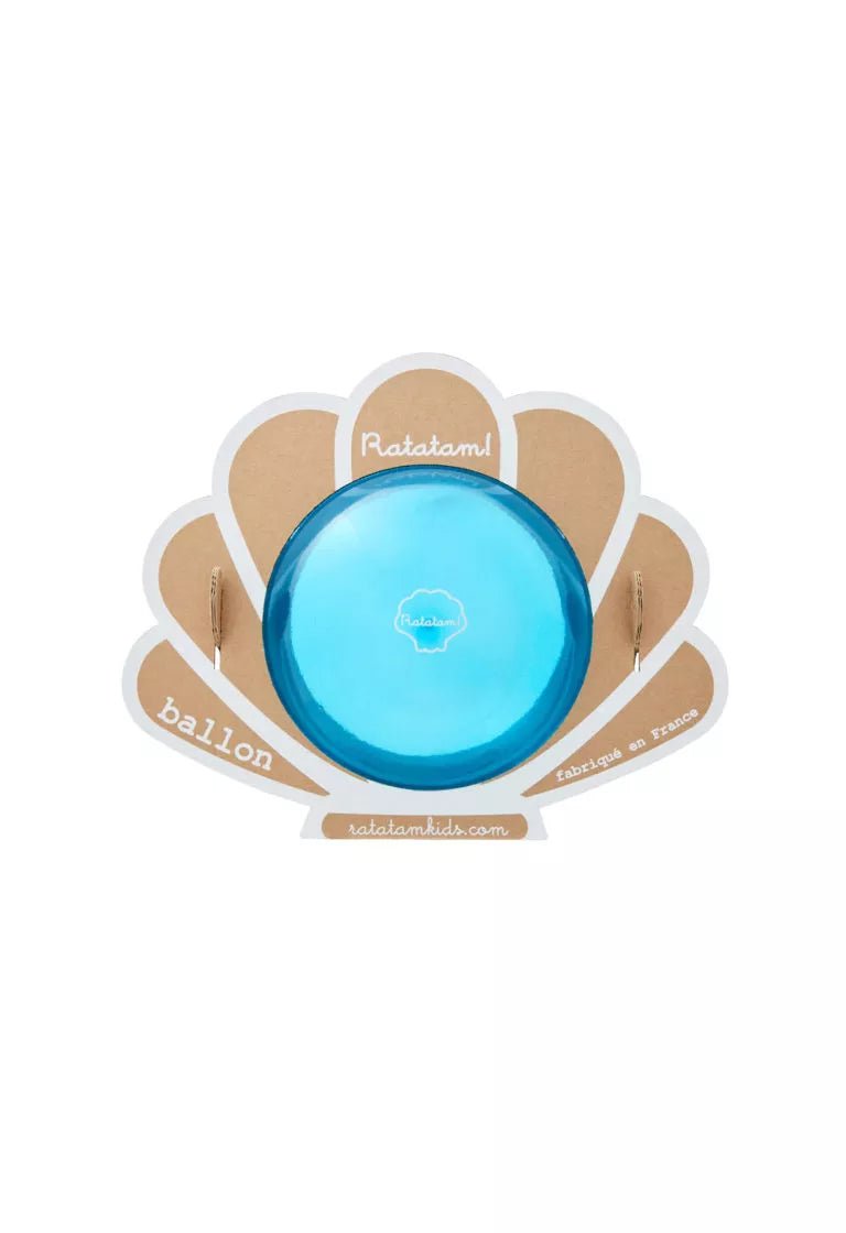 Ballon Coquillage Transparent - Bleu - Lina et Compagnie