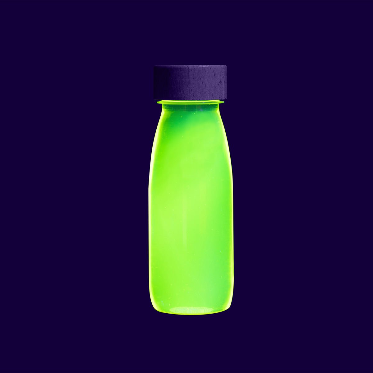 Bouteille Sensorielle Float - Jaune fluo - Lina et Compagnie