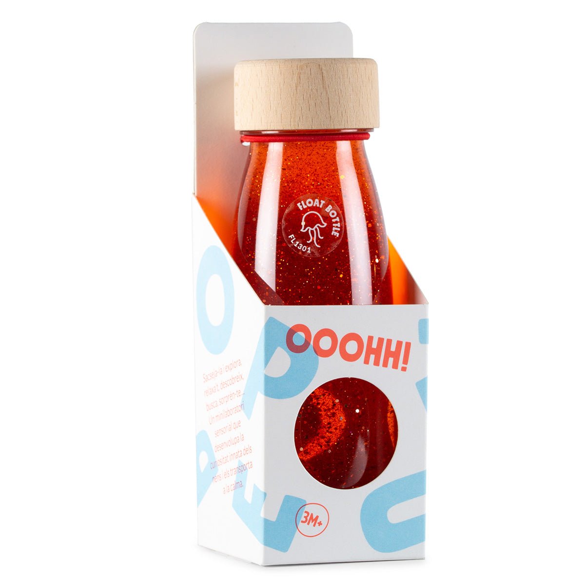 Bouteille Sensorielle Float - Orange - Lina et Compagnie