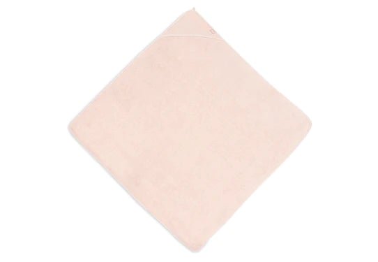 détail capuche Pale Pink cape de bain bébé coton éponge
