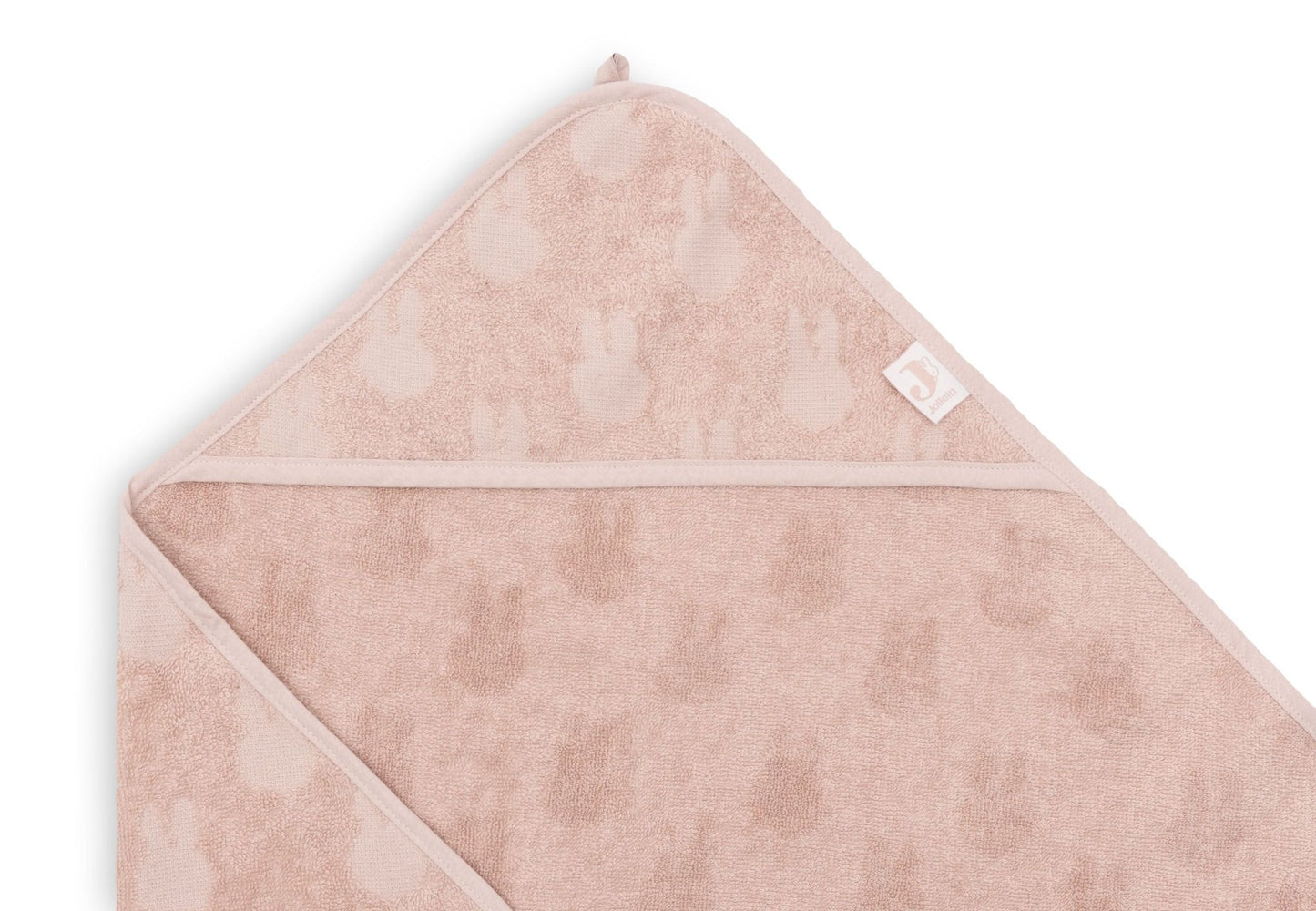 Cape de Bain éponge 75x75 cm Miffy Jacquard - Wild Rose - Lina et Compagnie