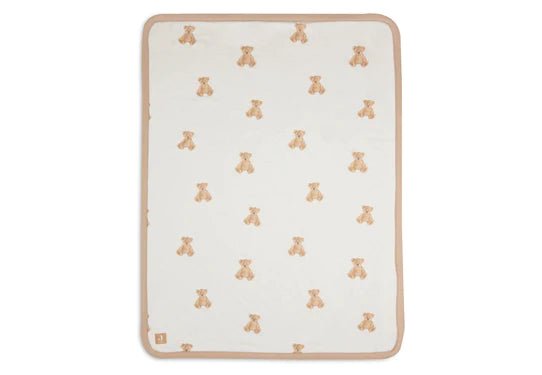 Couverture Bébé Jersey 100 x 150 cm - Teddy Bear - Lina et Compagnie