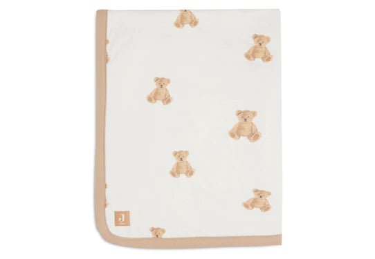 Couverture Bébé Jersey 100 x 150 cm - Teddy Bear - Lina et Compagnie