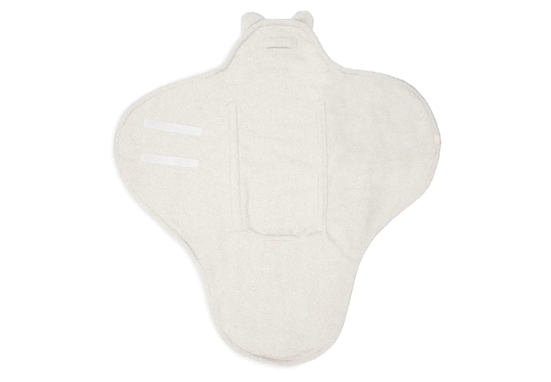 Couverture portefeuille Bear Bouclé - Oatmeal - Lina et Compagnie
