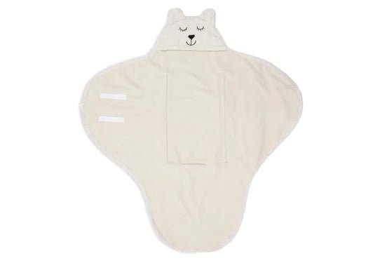 Couverture portefeuille Bear Bouclé - Oatmeal - Lina et Compagnie