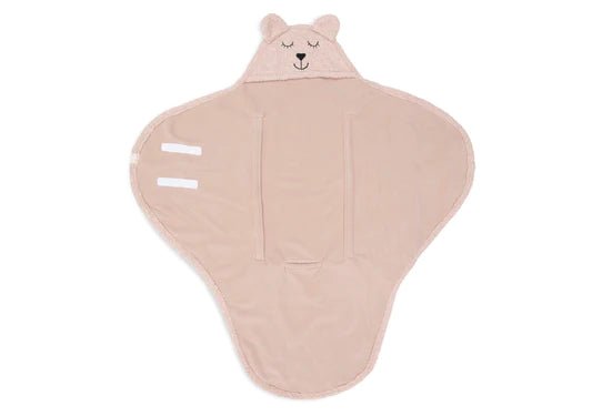 Couverture portefeuille Bear Bouclé - Wild rose - Lina et Compagnie
