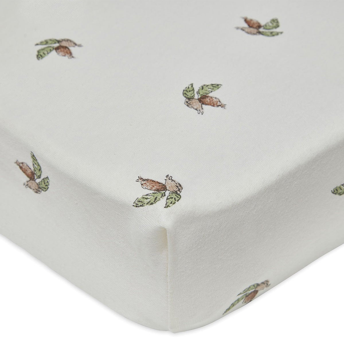 Drap-housse Jersey 70/75 X 140/150 cm - Rosehip - Lina et Compagnie