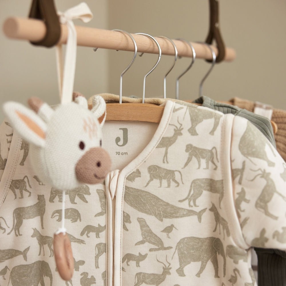 Gigoteuse avec Manches Amovibles Animals Olive Green - 6/18 mois - Lina et Compagnie