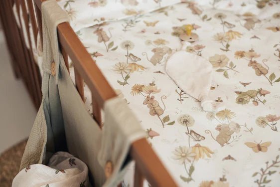 Housse de couette et taie 100x140cm - Dreamy Mouse - Lina et Compagnie