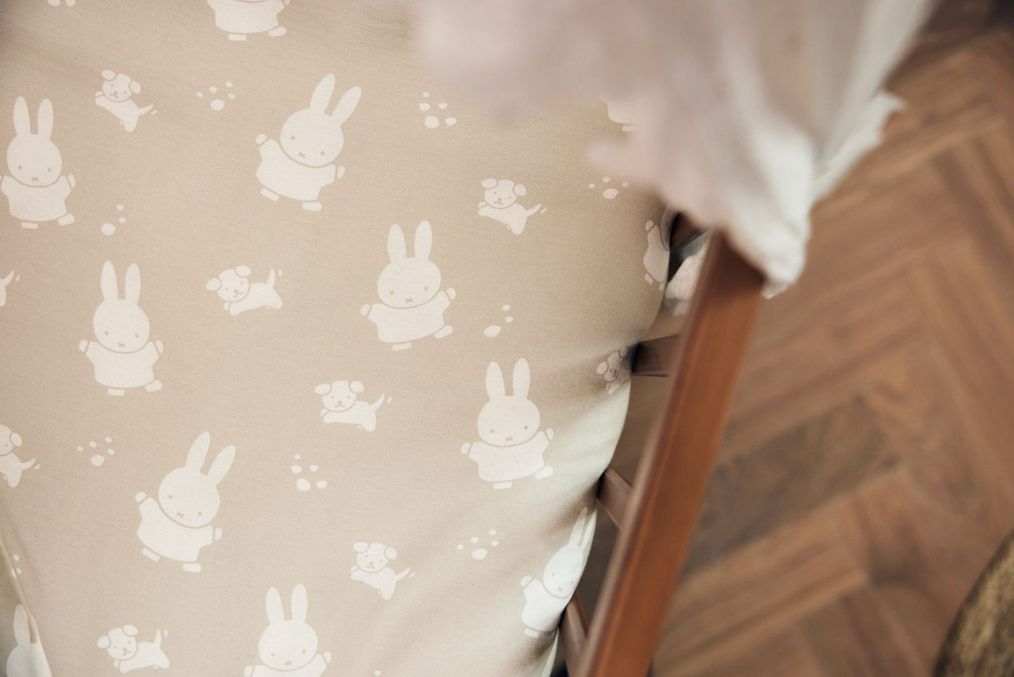 Housse de couette et taie 100x140cm Miffy - Nougat - Lina et Compagnie