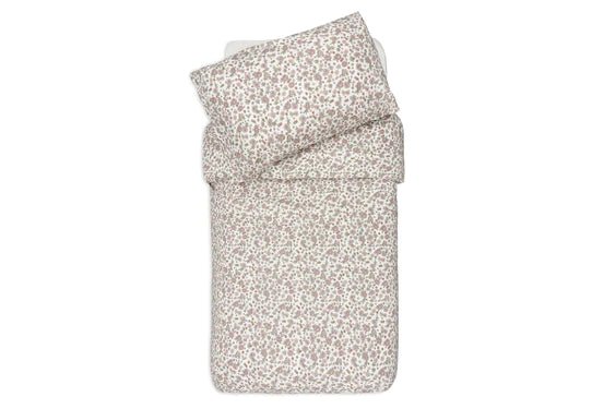 Housse de couette et taie 100x140cm - Retro flowers - Lina et Compagnie