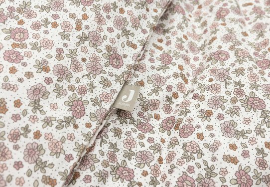 Housse de couette et taie 100x140cm - Retro flowers - Lina et Compagnie