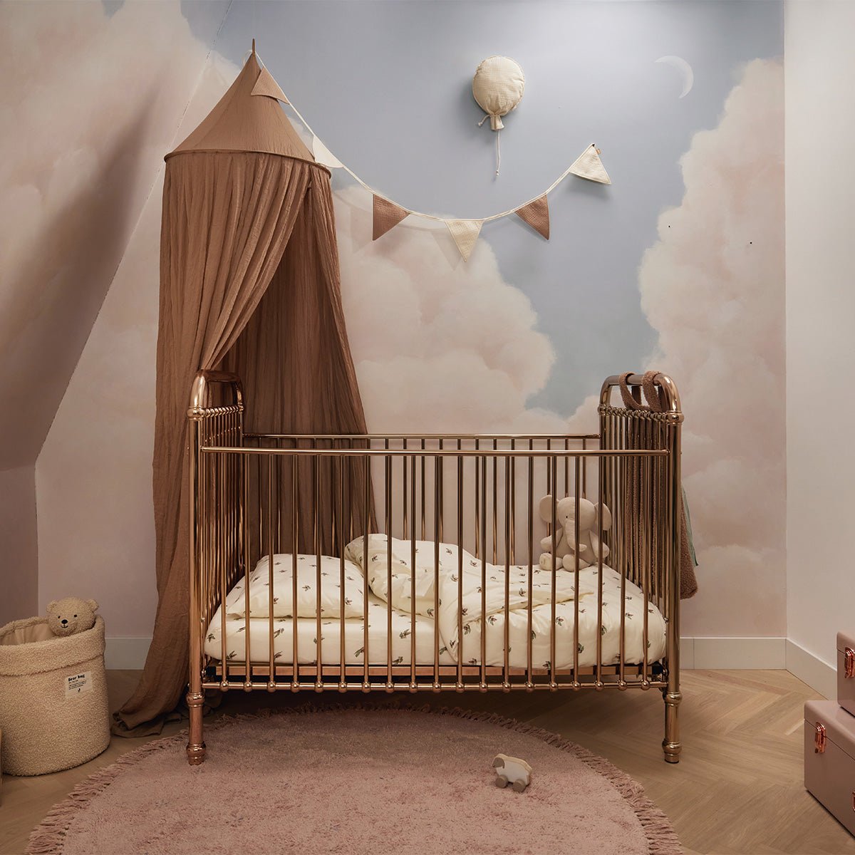 Housse de couette et taie 100x140cm - Rosehip - Lina et Compagnie
