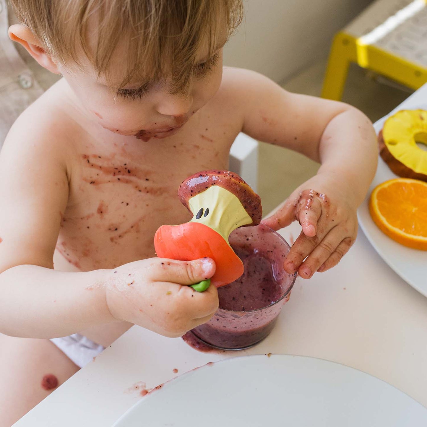 Jouet de Dentition Pepa la Pomme - Lina et Compagnie