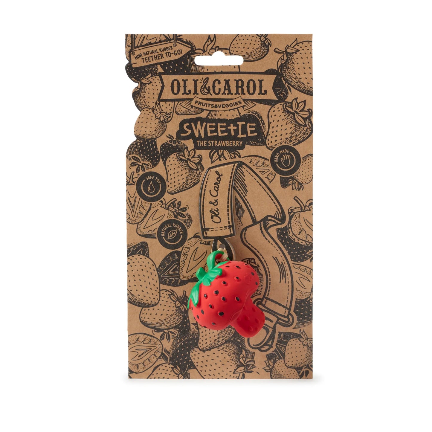 Jouet de Dentition Sweetie la Fraise - Lina et Compagnie