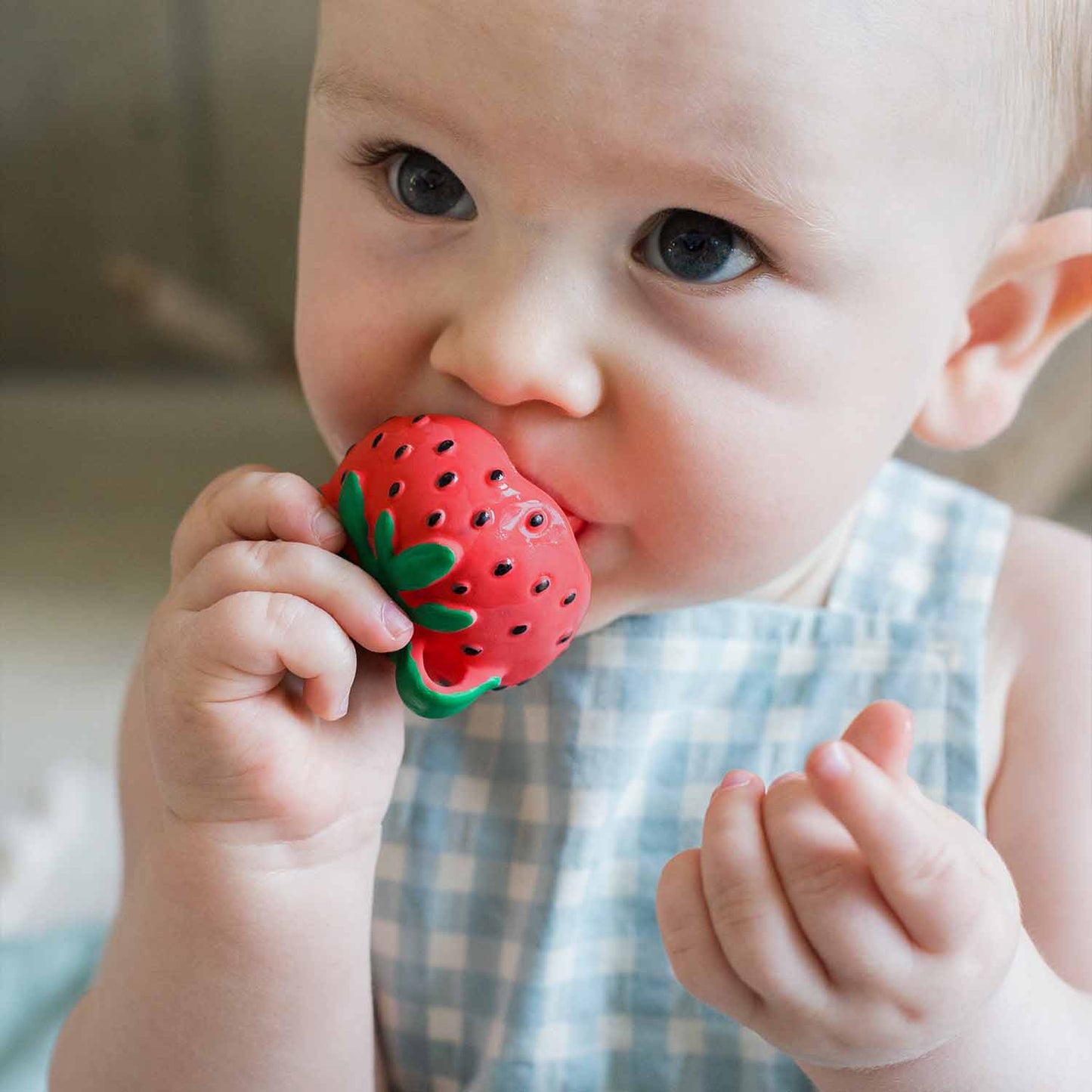 Jouet de Dentition Sweetie la Fraise - Lina et Compagnie