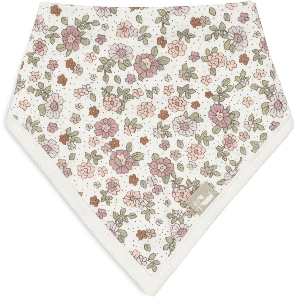 Lot de 2 Bavoirs Bandana - Retro Flowers - Lina et Compagnie