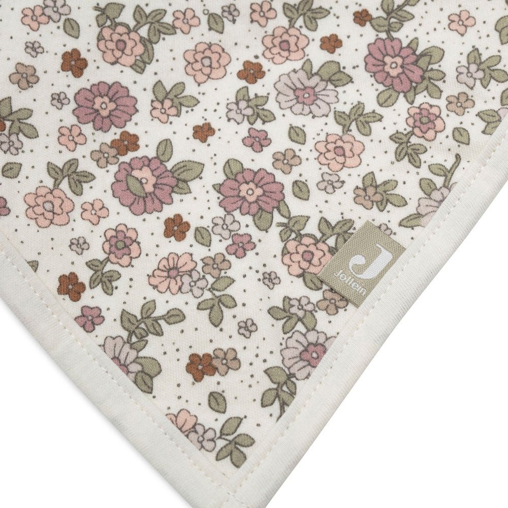 Lot de 2 Bavoirs Bandana - Retro Flowers - Lina et Compagnie