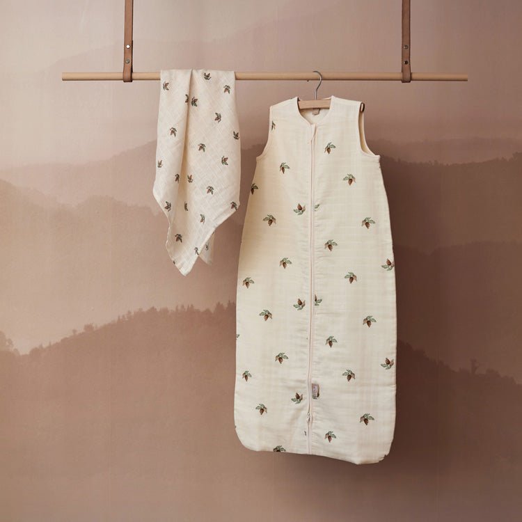 Lot de 2 Maxi Langes en gaz de coton - Rosehip - Lina et Compagnie