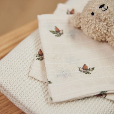 Lot de 2 Maxi Langes en gaz de coton - Rosehip - Lina et Compagnie