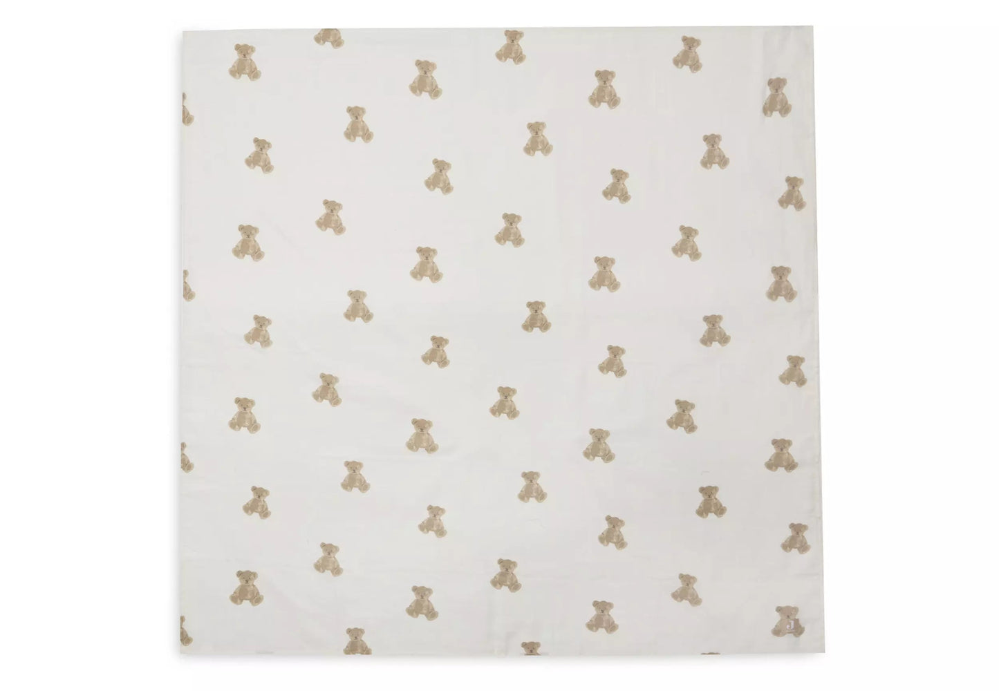 Lot de 2 Maxi Langes en gaz de coton - Teddy Bear - Lina et Compagnie