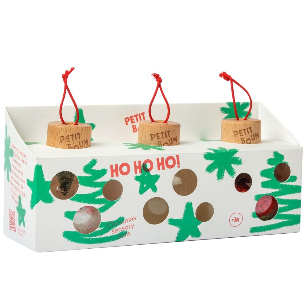Lot de 3 Boules de Noël Sensorielles - Lina et Compagnie