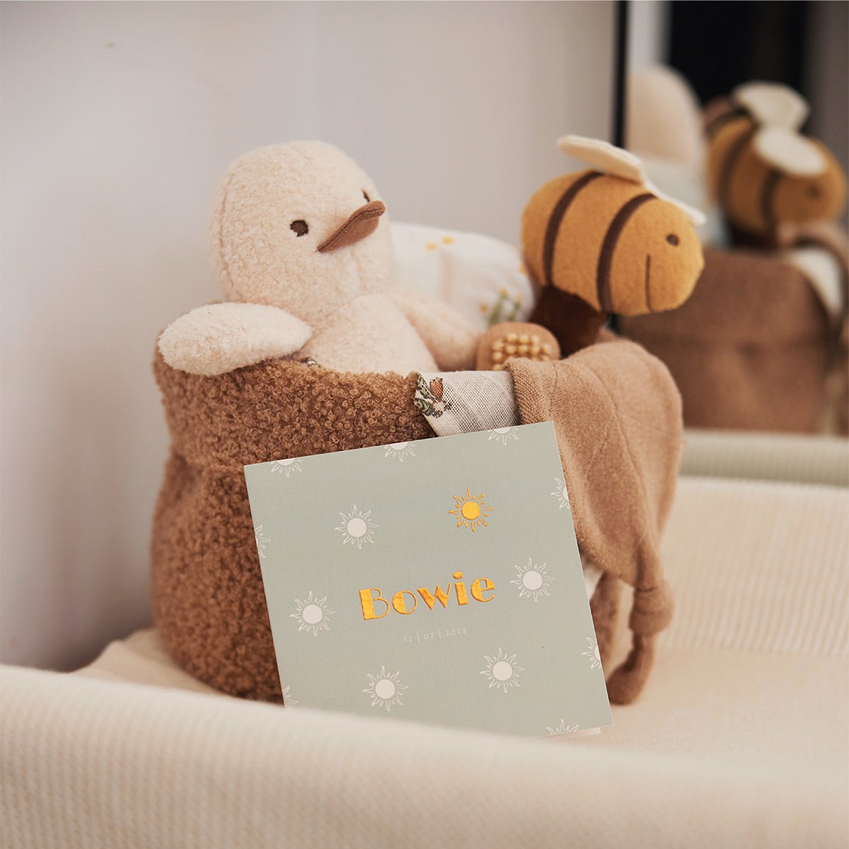 Panier de Rangement Boucle Biscuit - Lina et Compagnie