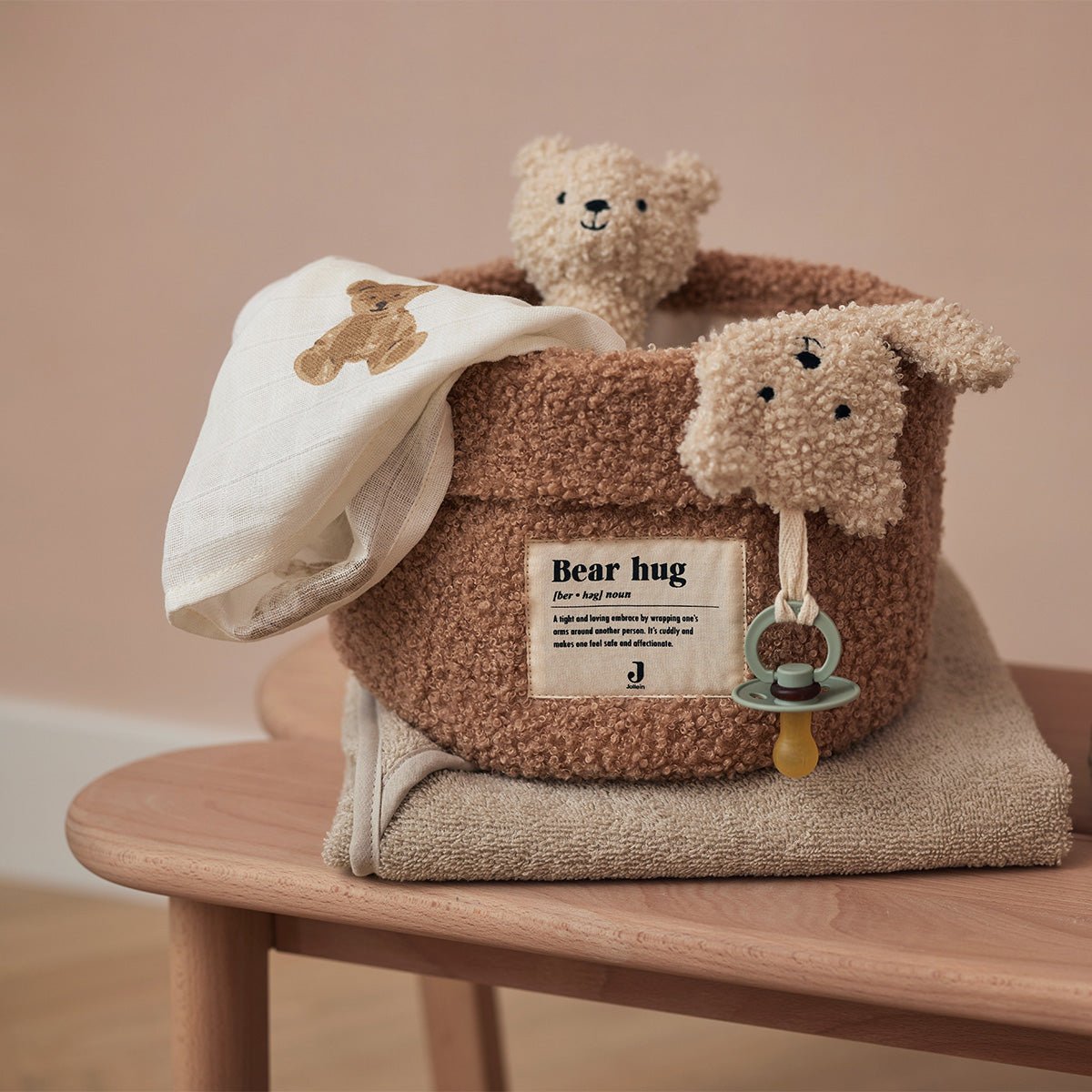Panier de Rangement Boucle Biscuit - Lina et Compagnie