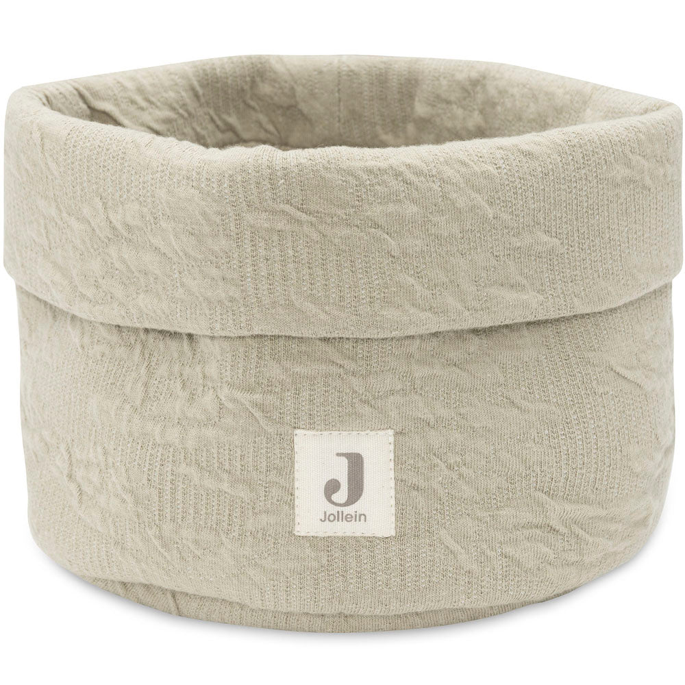 Panier de rangement Soft Waves - Olive Green - Lina et Compagnie