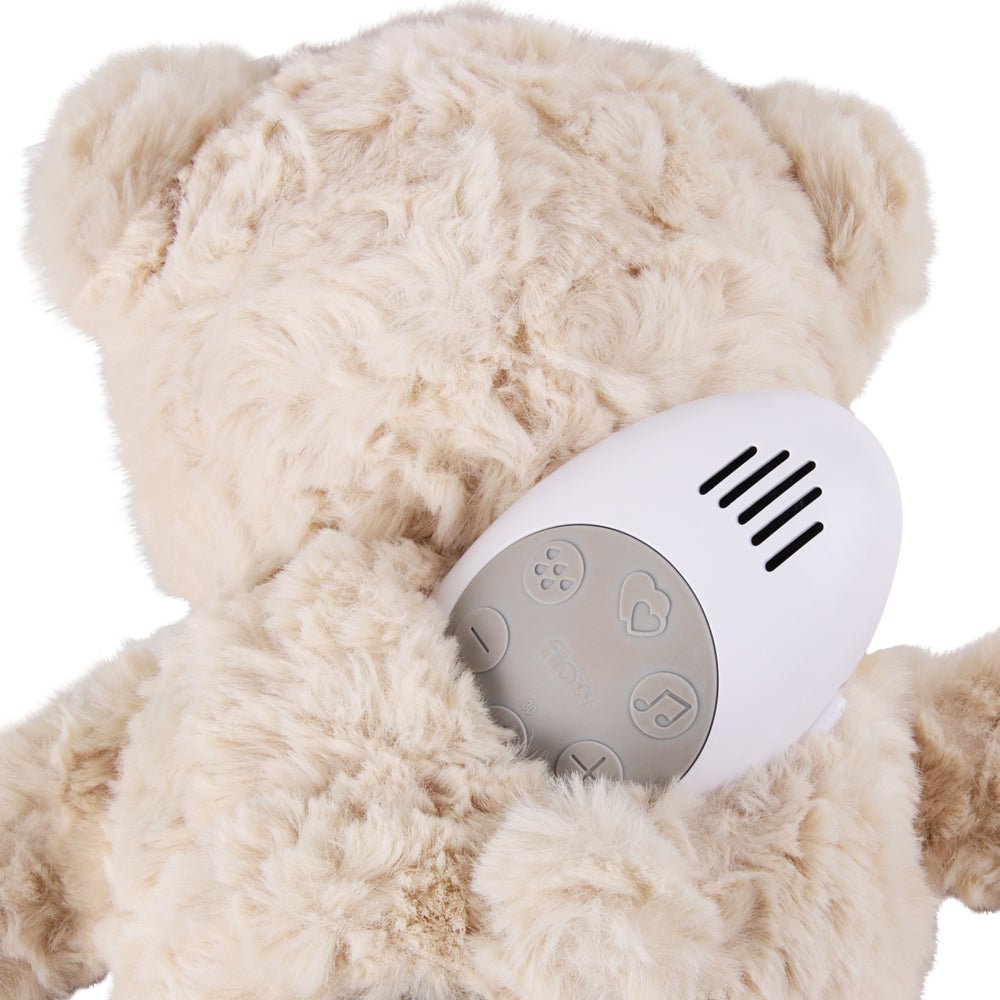 Peluche Bruit Blanc Lou l'Ours Beige - Lina et Compagnie