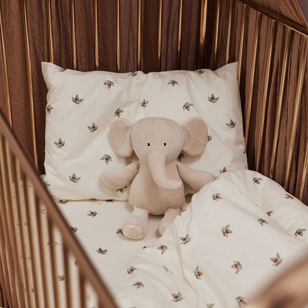 Peluche Éléphant - Nougat - Lina et Compagnie