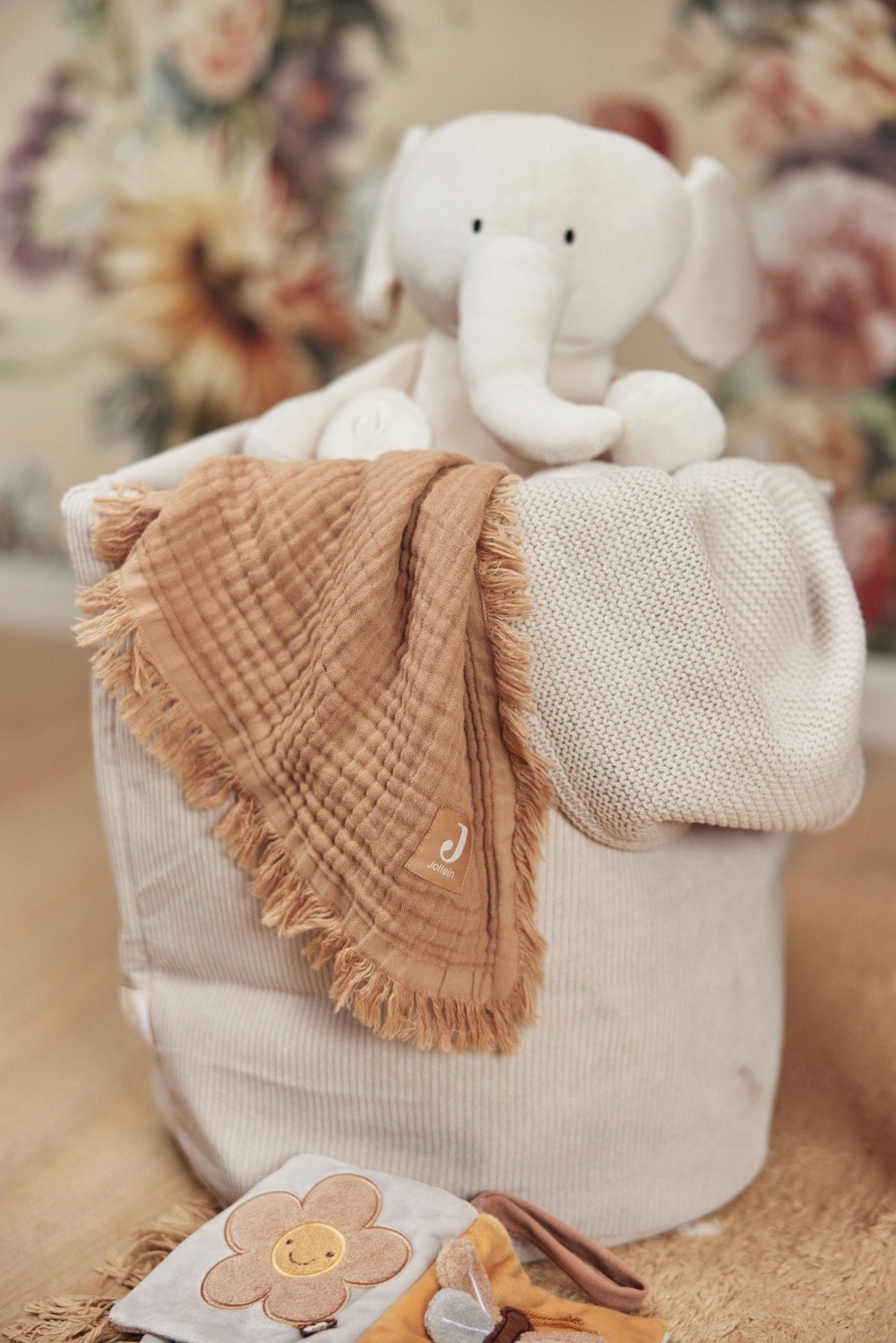 Peluche Éléphant - Nougat - Lina et Compagnie