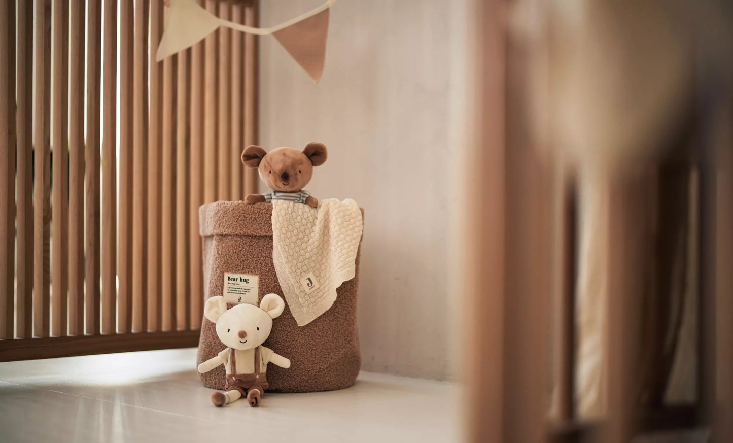 Peluche Mouse Jackie - Lina et Compagnie