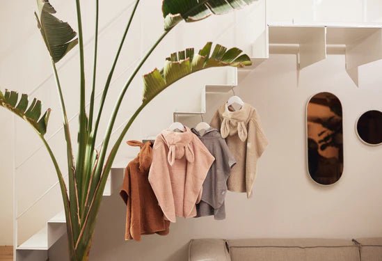 Poncho de Bain - Nougat - Lina et Compagnie